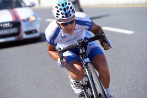 Cycling: 2nd Tour of Dubai 2015 / Stage 3   VERSCHOOR Martijn (NED)/  Dubai International Marine Club - Hatta Dam 402m (205Km)/   Etape Rit Ronde/(c) Tim De Waele